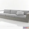 1200838 - FURNITURE 3D MODELS - Frame 3-seat sofa