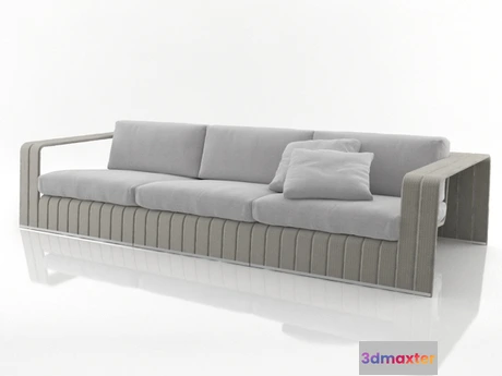 1200838 - FURNITURE 3D MODELS - Frame 3-seat sofa