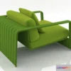 1200840 - FURNITURE 3D MODELS - Frame armchair