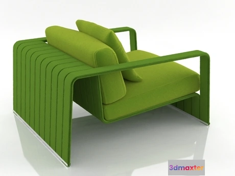 1200840 - FURNITURE 3D MODELS - Frame armchair