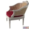 1200866 - FURNITURE 3D MODELS - French 19th c. Chaise B