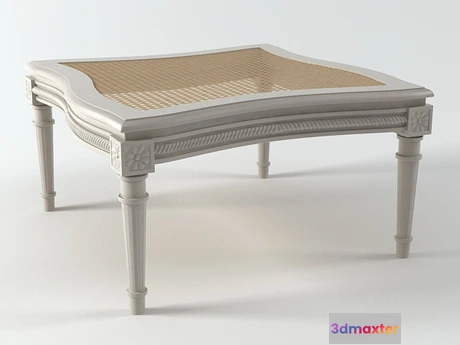 1200868 - FURNITURE 3D MODELS - French 19th c. Table