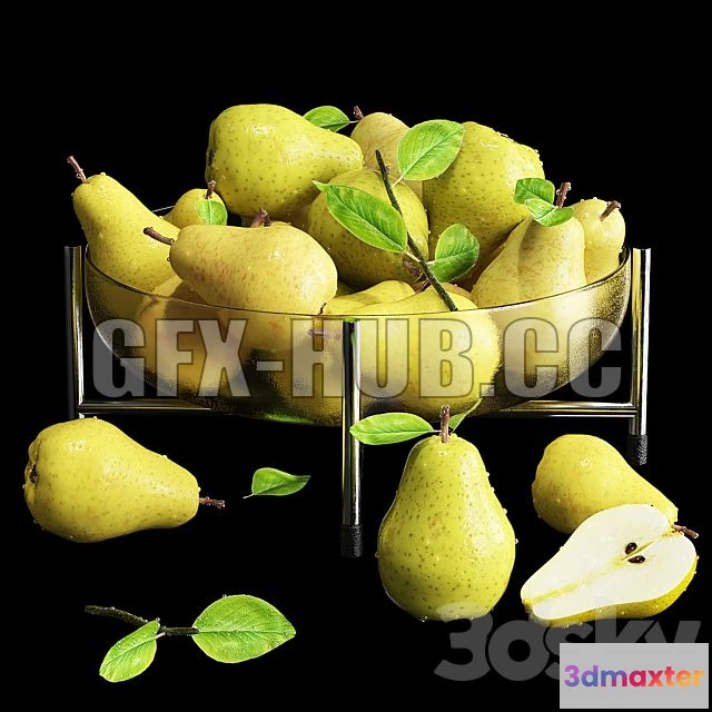 1200888 - FURNITURE 3D MODELS - Fruits Dish5