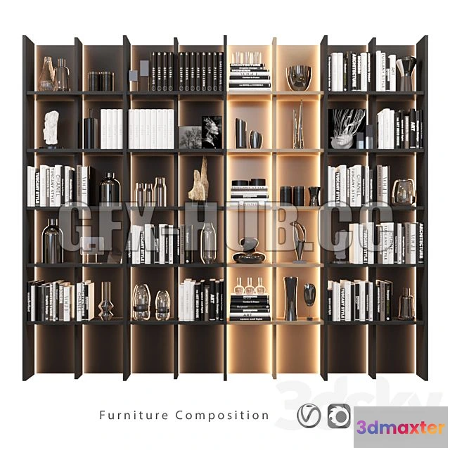 1200910 - FURNITURE 3D MODELS - Furniture Composition 38