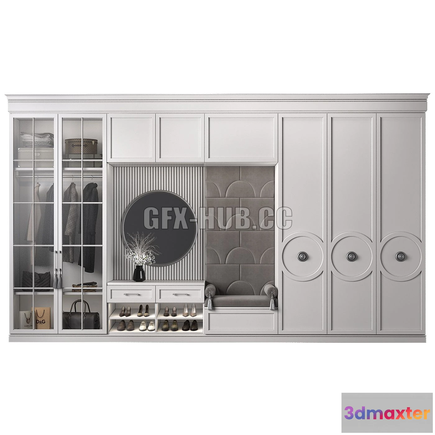 1200916 - FURNITURE 3D MODELS - Furniture Composition 92 Part 3