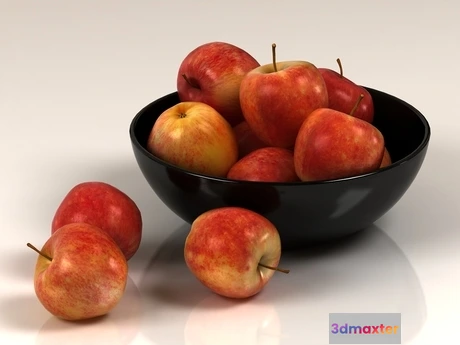 1200956 - FURNITURE 3D MODELS - Gala apples