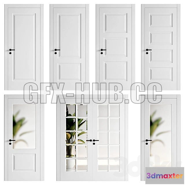 1200990 - FURNITURE 3D MODELS - Garofoli Doors Set 4