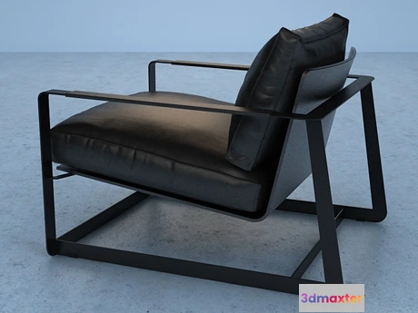 1201002 - FURNITURE 3D MODELS - Gaston armchair