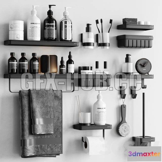 1201014 - FURNITURE 3D MODELS - Geesa Frame Collection