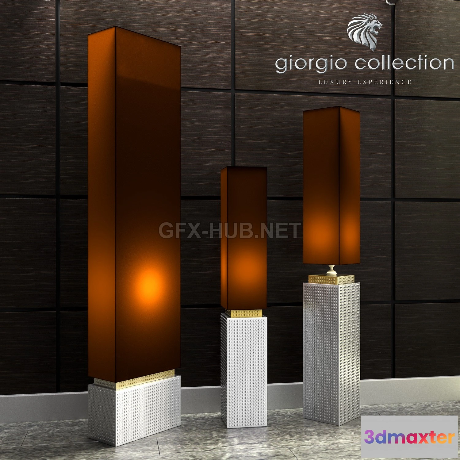 1201056 - FURNITURE 3D MODELS - Giorgio Collection City LAMP