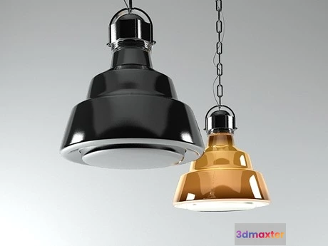 1201074 - FURNITURE 3D MODELS - Glas Pendant Lamp