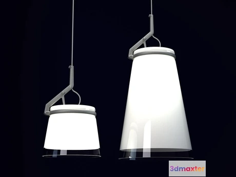 1201092 - FURNITURE 3D MODELS - GlassGlass Pendant lamp