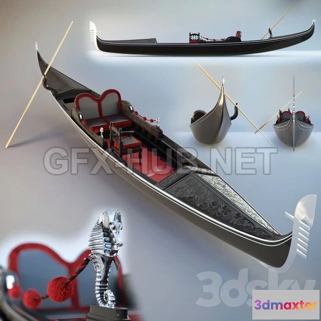 1201120 - FURNITURE 3D MODELS - Gondola