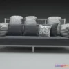 1201176 - FURNITURE 3D MODELS - Gray 03
