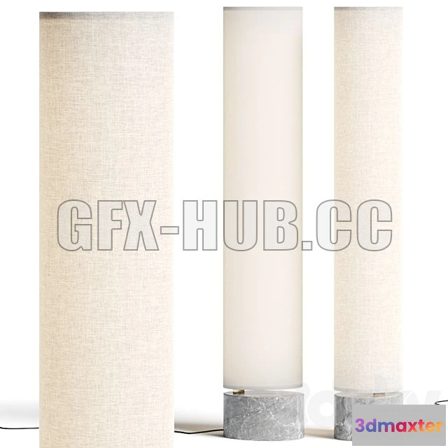 1201232 - FURNITURE 3D MODELS - Gubi Unbound Floor Lamp