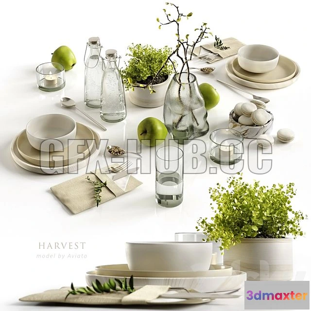 1201338 - FURNITURE 3D MODELS - Harvest