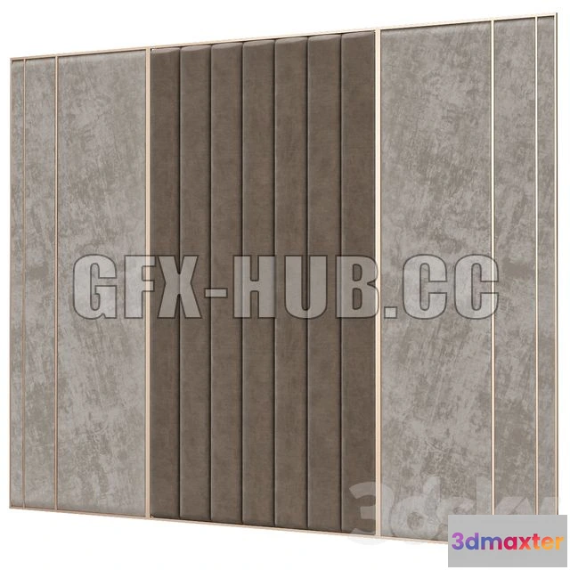 1201368 - FURNITURE 3D MODELS - Headboard Premium PRO No 50