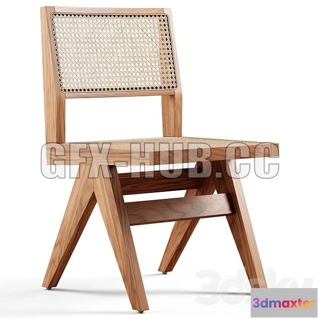 1201370 - FURNITURE 3D MODELS - Heaps & Woods Dining Chair Claudie