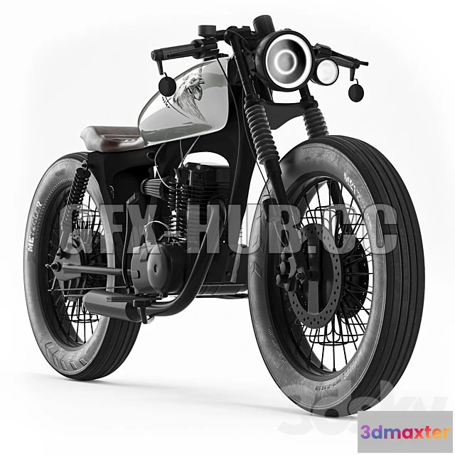 1201434 - FURNITURE 3D MODELS - Honda Caferacer01