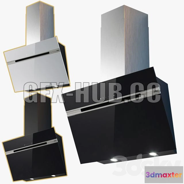 1201438 - FURNITURE 3D MODELS - Hood Stripe by Elica