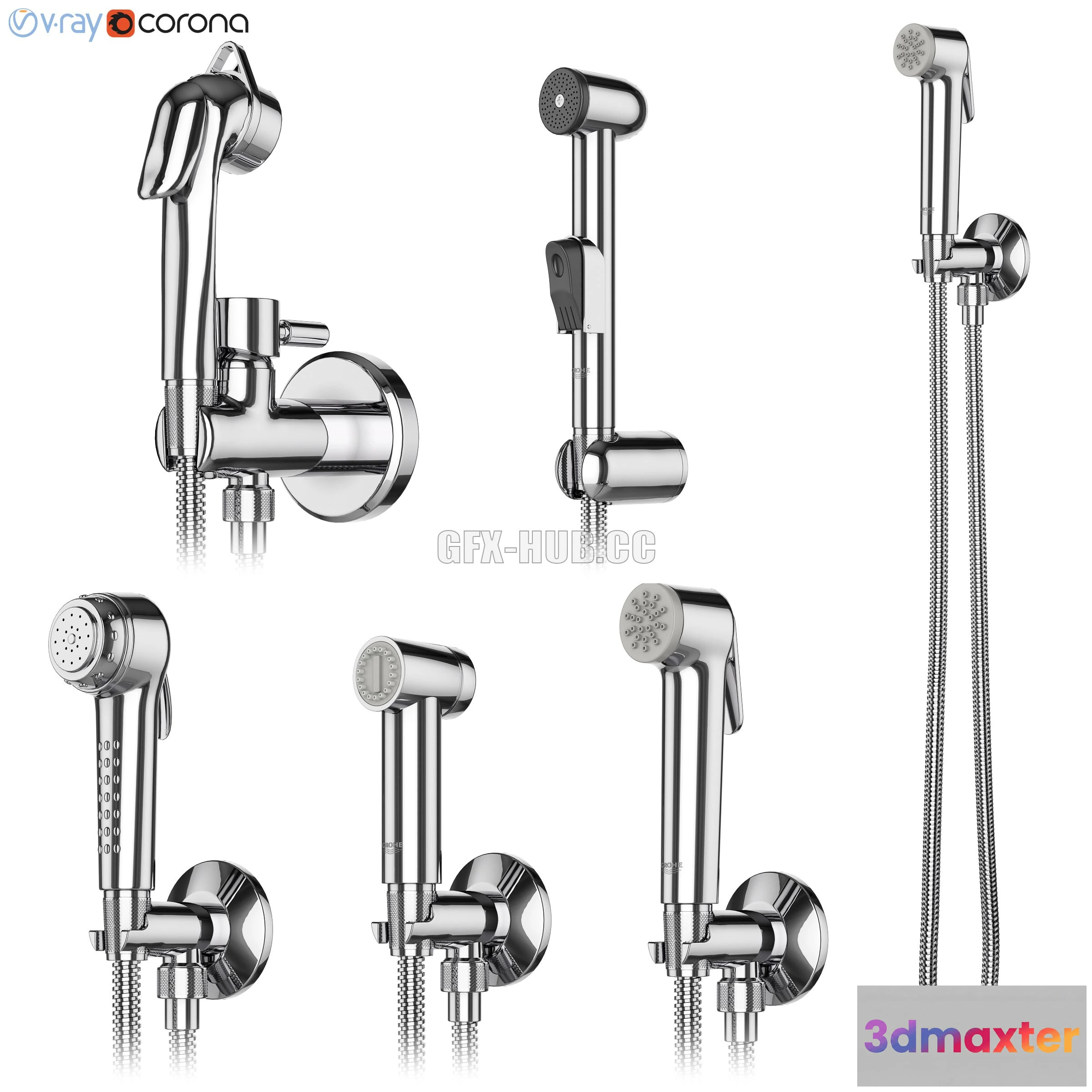 1201498 - FURNITURE 3D MODELS - Hygienic Souls Set 78