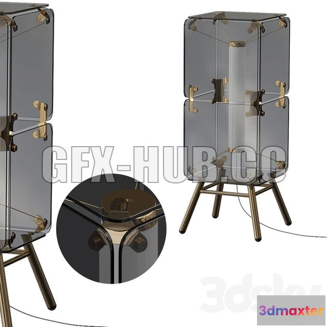 1201500 - FURNITURE 3D MODELS - HYPERQUBE FLOOR 2