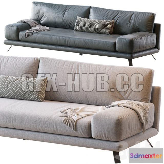 1201502 - FURNITURE 3D MODELS - IAN SOFA