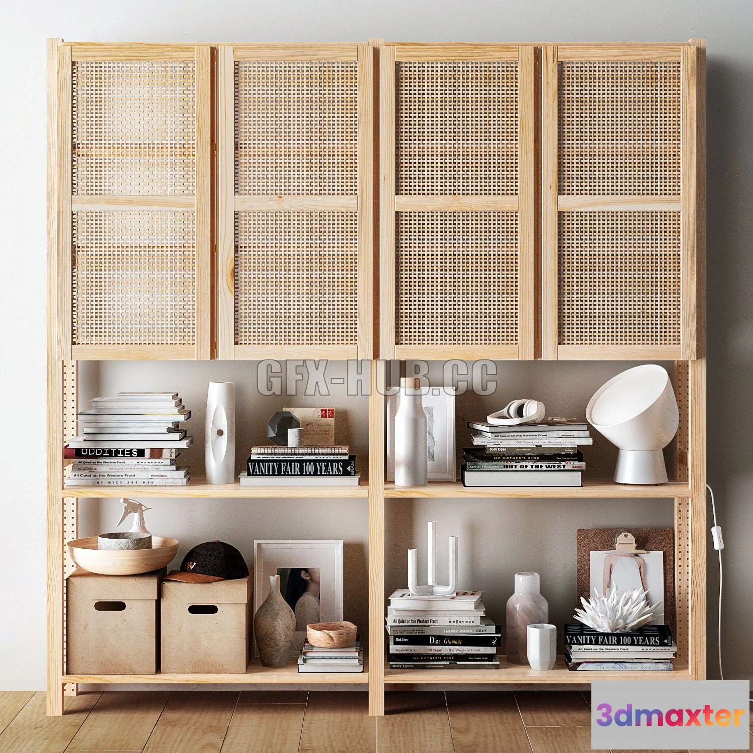 1201530 - FURNITURE 3D MODELS - IKEA IVAR STORAGE COMBINATION