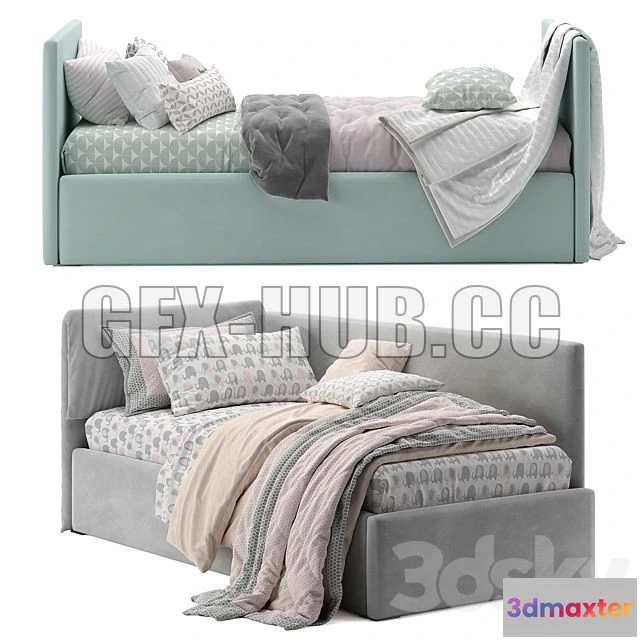 1201660 - FURNITURE 3D MODELS - Iorca Bolzan CornerBed and Daybed