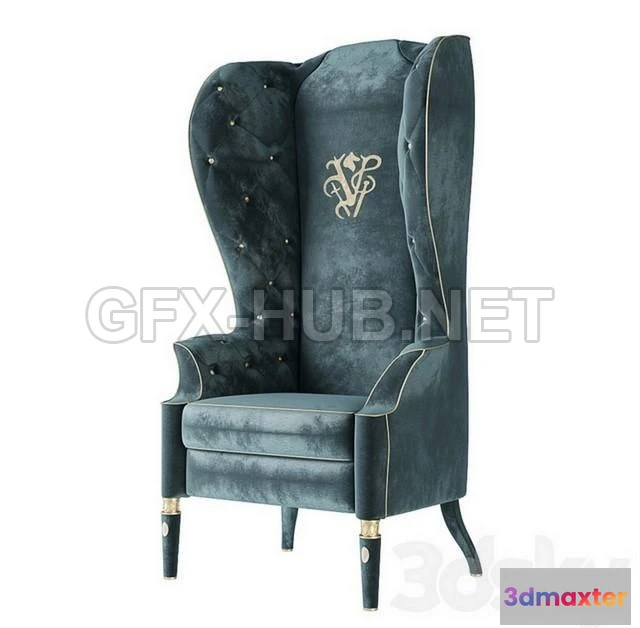 1201662 - FURNITURE 3D MODELS - Ipe Cavalli Visionnaire cop. Beige Alice pl2 v2