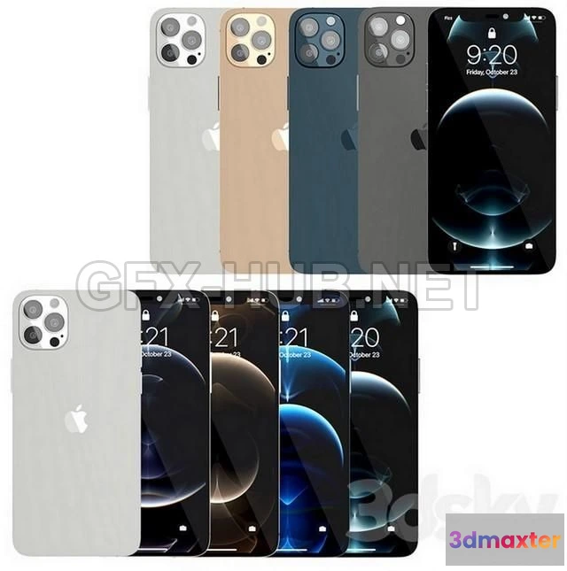 1201664 - FURNITURE 3D MODELS - IPhone 12 Pro Max