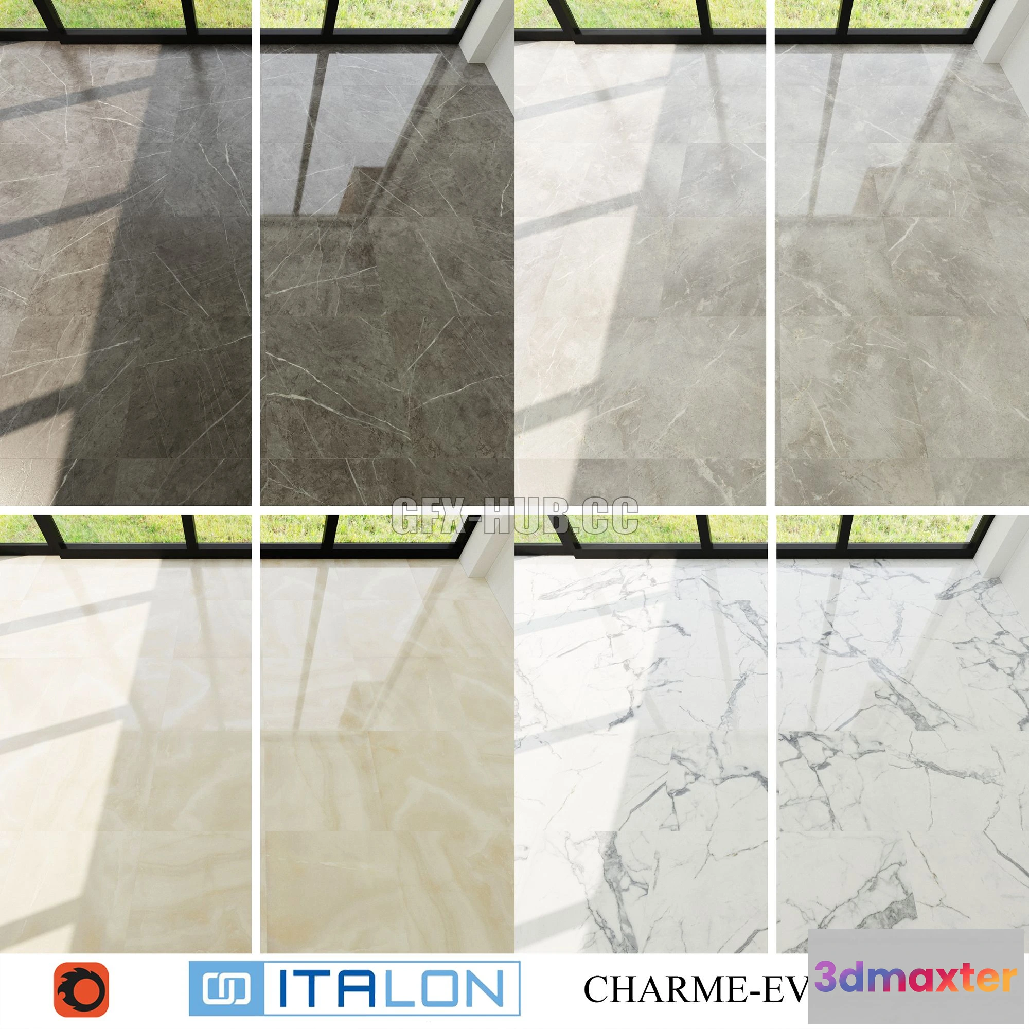 1201692 - FURNITURE 3D MODELS - ITALON CHARME EVO