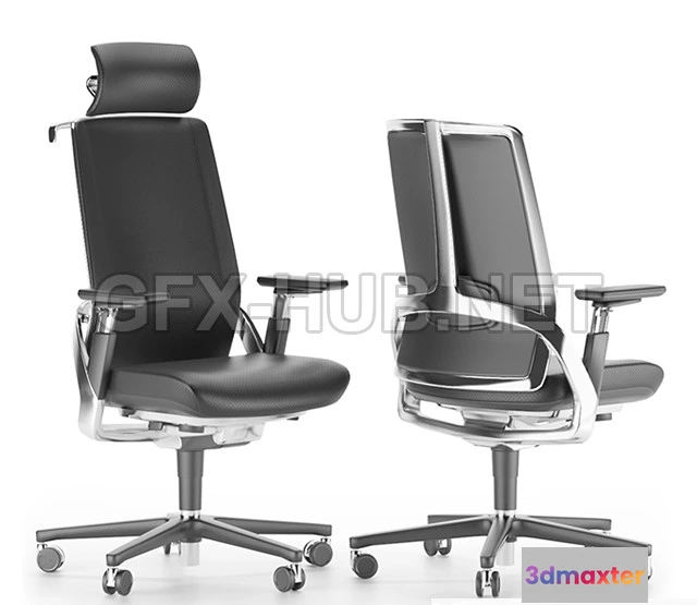 1201706 - FURNITURE 3D MODELS - I-WORKCHAIR
