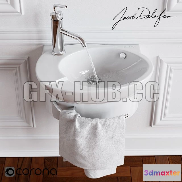 1201720 - FURNITURE 3D MODELS - Jacob Delafon Presquile