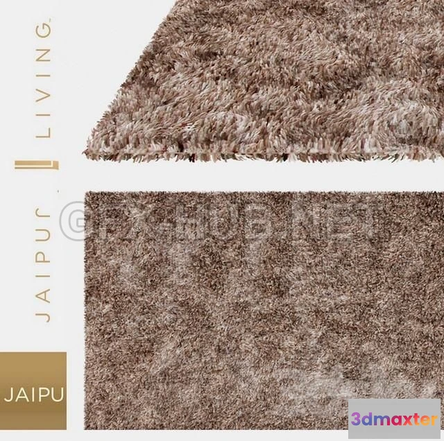 1201724 - FURNITURE 3D MODELS - Jaipur Nadia Rug From Nadia Collection