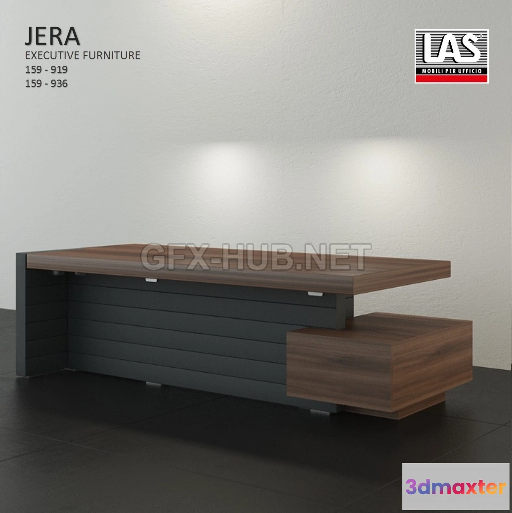 1201750 - FURNITURE 3D MODELS - Jera LAS MOBILI OFFICE FURNITURE