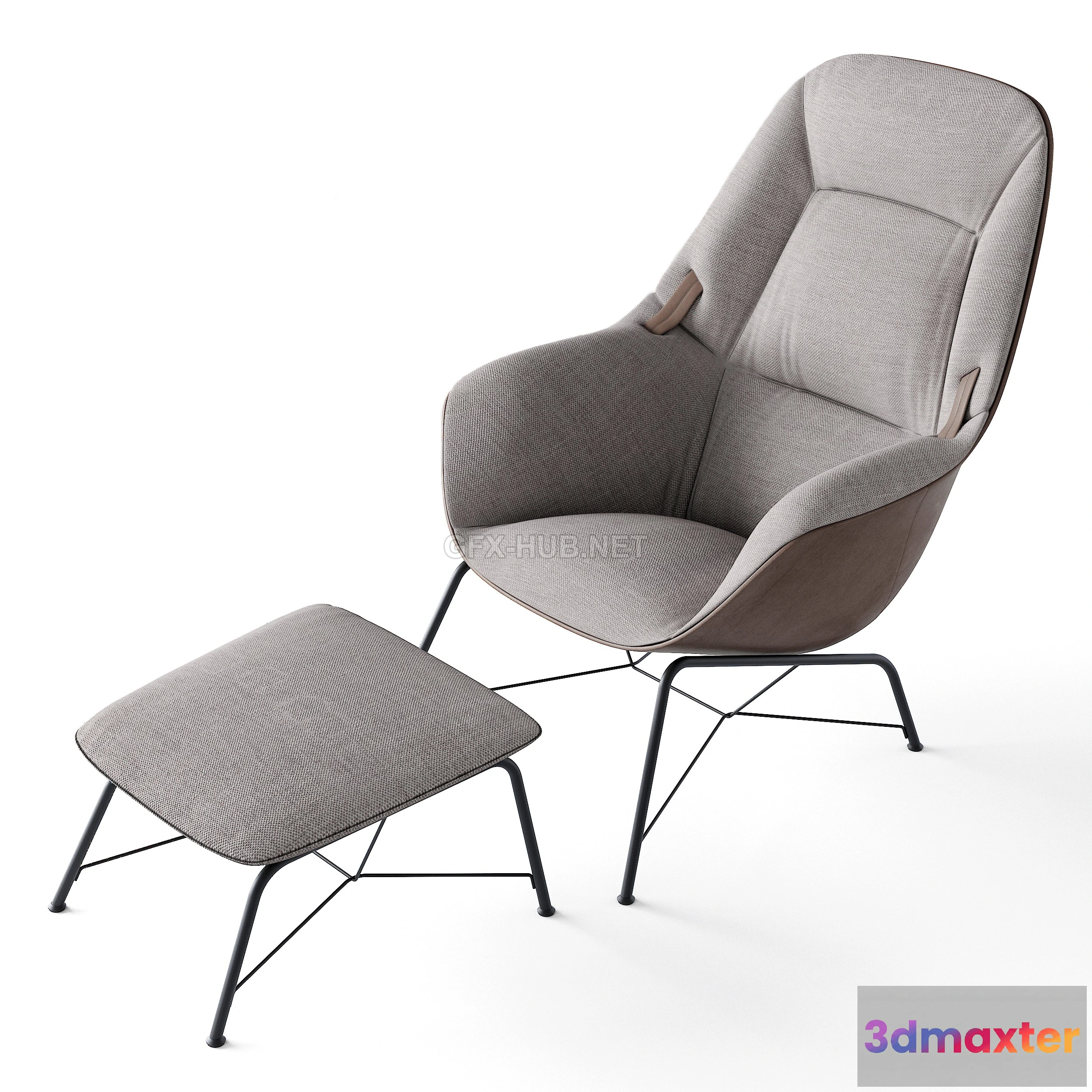 1201780 - FURNITURE 3D MODELS - Jori Prelude Armchair