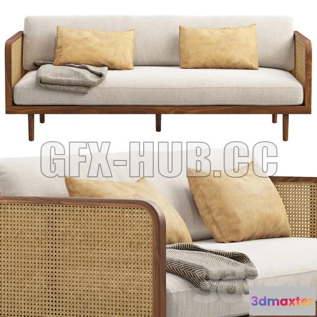 1201786 - FURNITURE 3D MODELS - Joybird Clea Sofa