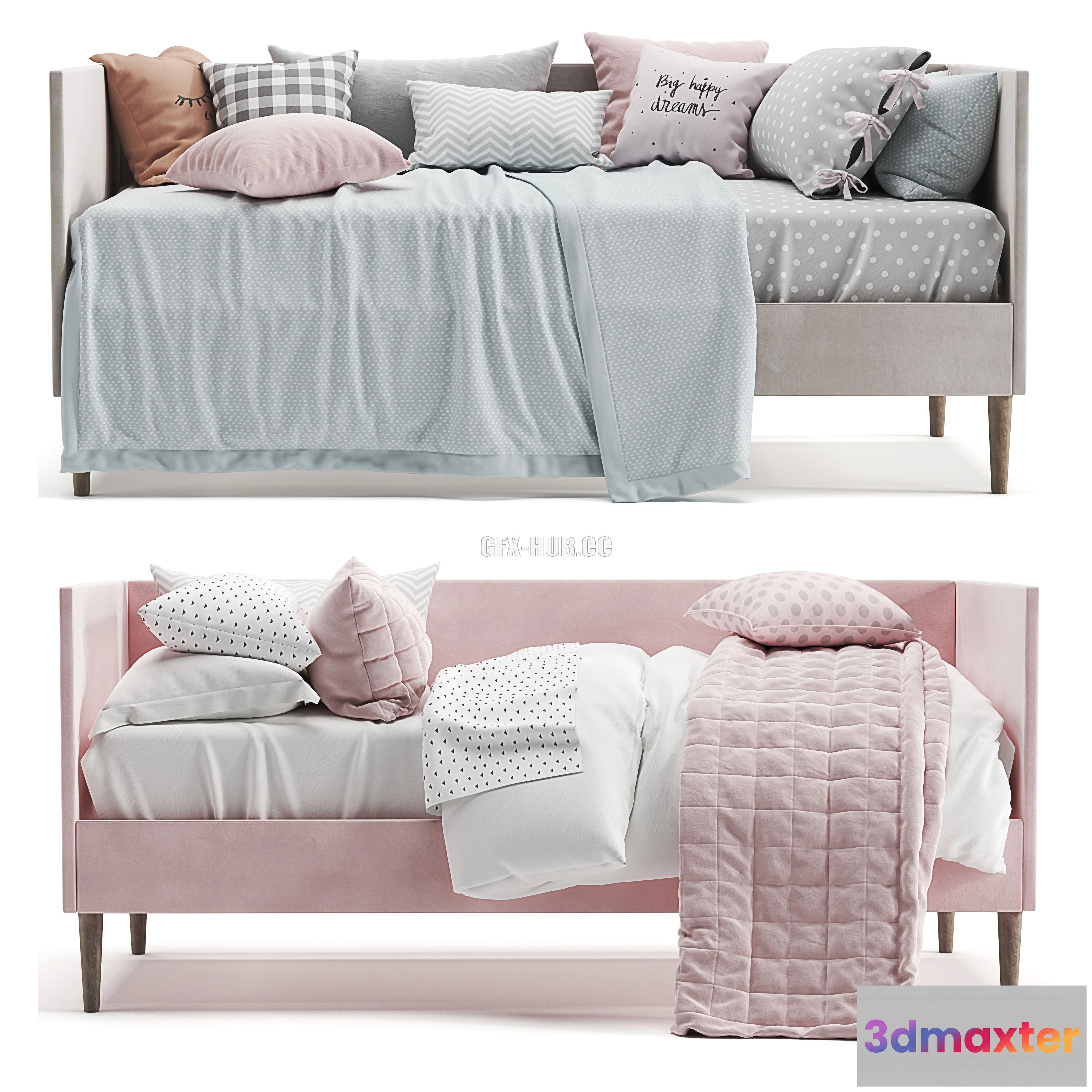 1201792 - FURNITURE 3D MODELS - Jude Daybed