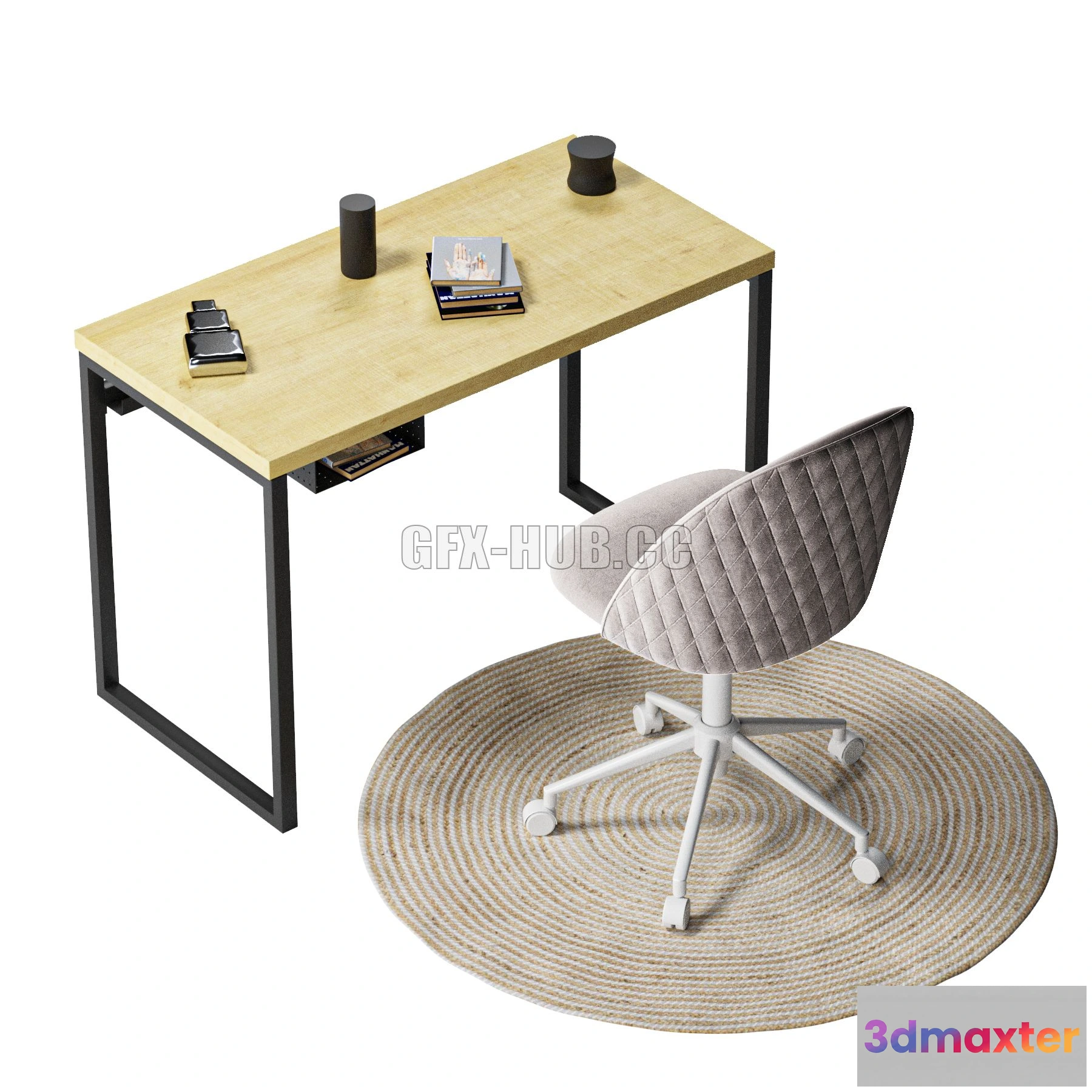 1201818 - FURNITURE 3D MODELS - Jysk Chair Kokkedal