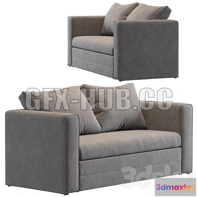 1201820 - FURNITURE 3D MODELS - Jysk Skillebekk Sofa