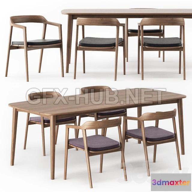 1201840 - FURNITURE 3D MODELS - KARPENTER GRASSHOPPER SET1