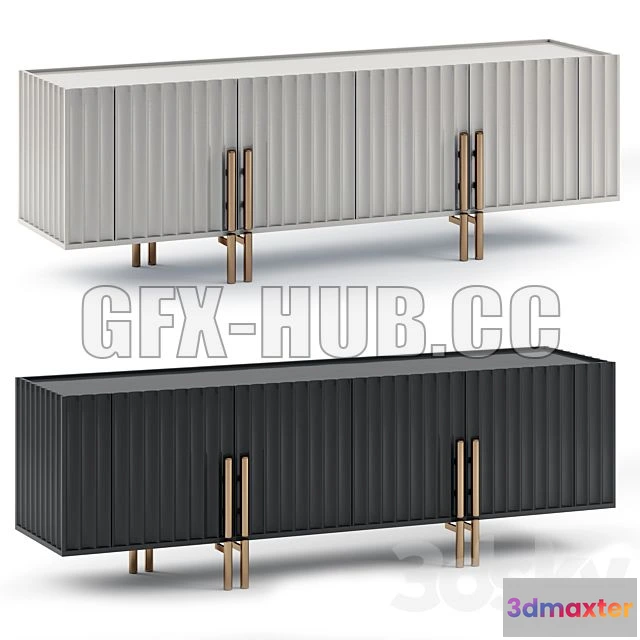 1201846 - FURNITURE 3D MODELS - Kayo Console