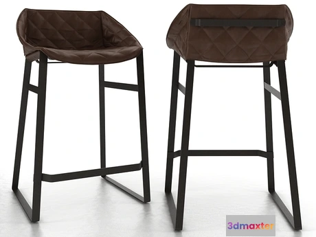 1201856 - FURNITURE 3D MODELS - Kekke barstool