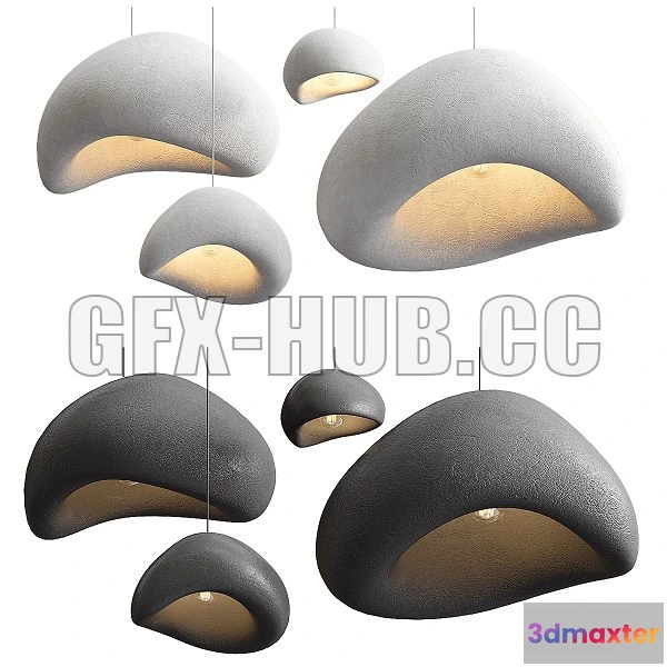 1201888 - FURNITURE 3D MODELS - Khmara Pendant Lamp Collection