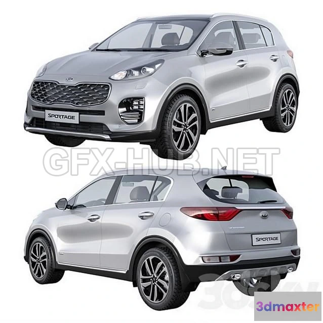 1201892 - FURNITURE 3D MODELS - Kia sportage