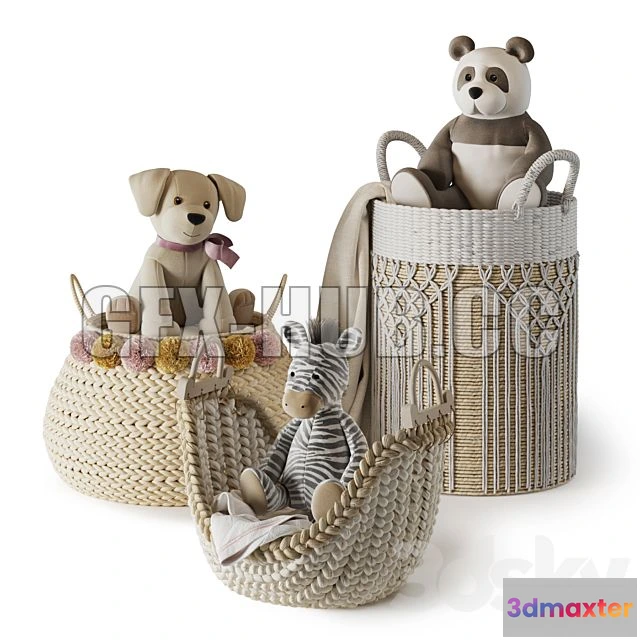 1201900 - FURNITURE 3D MODELS - Kids Room Decor 18