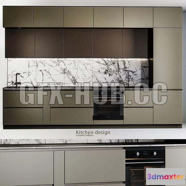 1201918 - FURNITURE 3D MODELS - Kitchen 0001