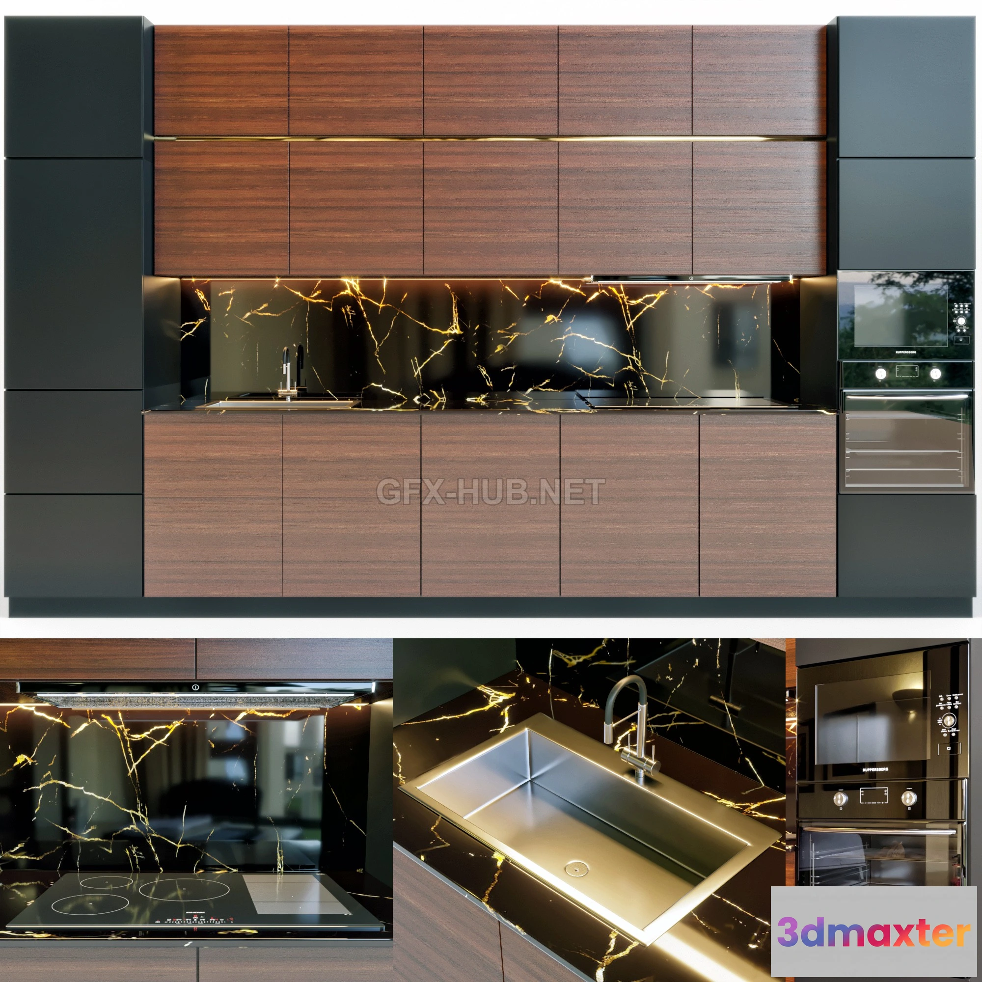 1201924 - FURNITURE 3D MODELS - Kitchen 05