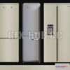 1201952 - FURNITURE 3D MODELS - Kitchen Appliances Fridges Set 2